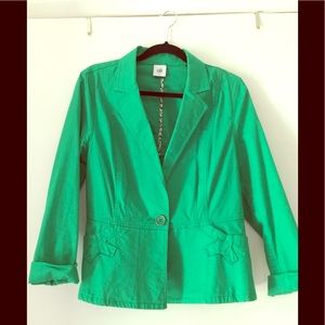 CAbi green jacket